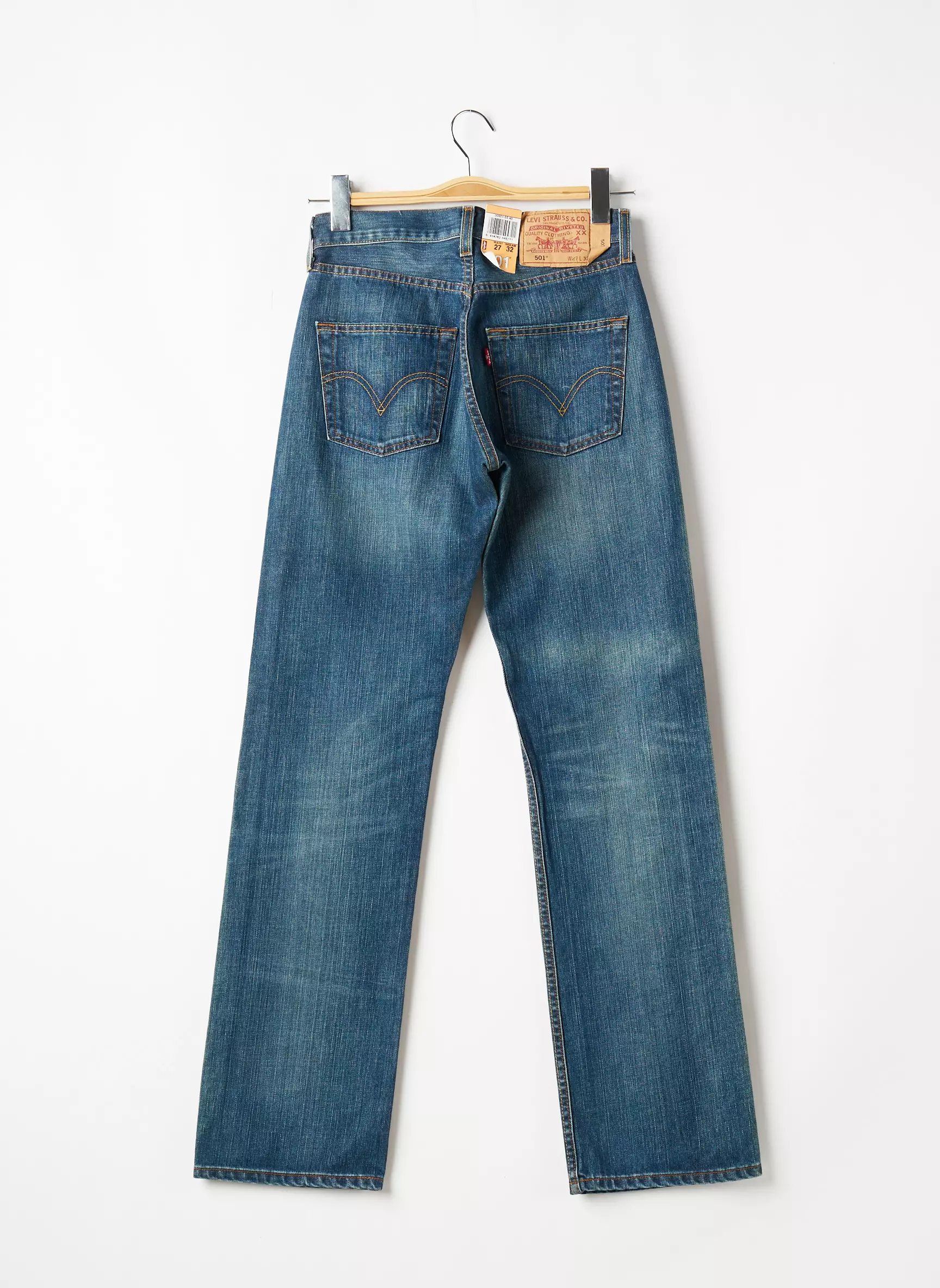Levis Jeans Coupe Droite Homme couleur bleu