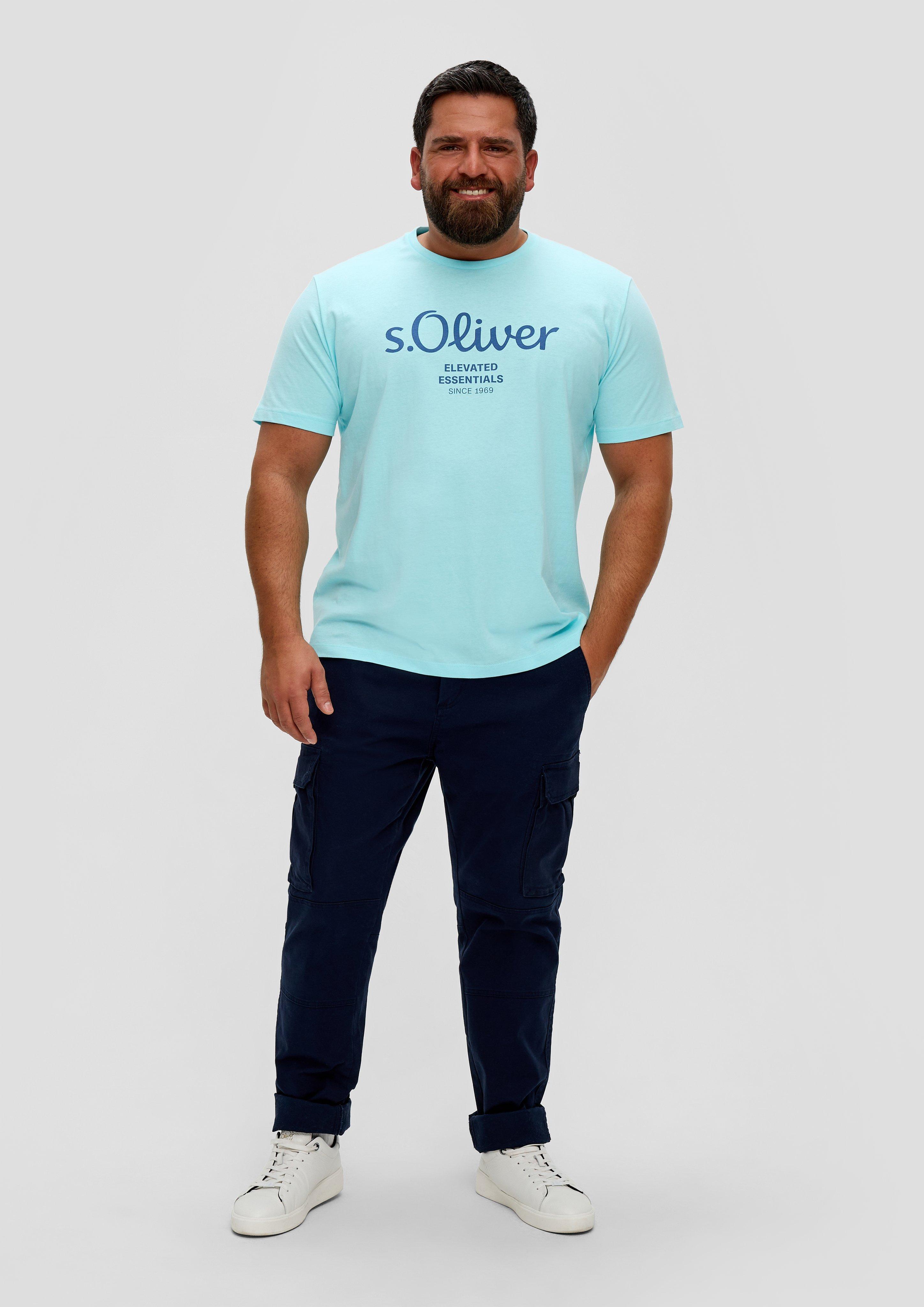 T-Shirt mit Label-Print  2148697-60D1