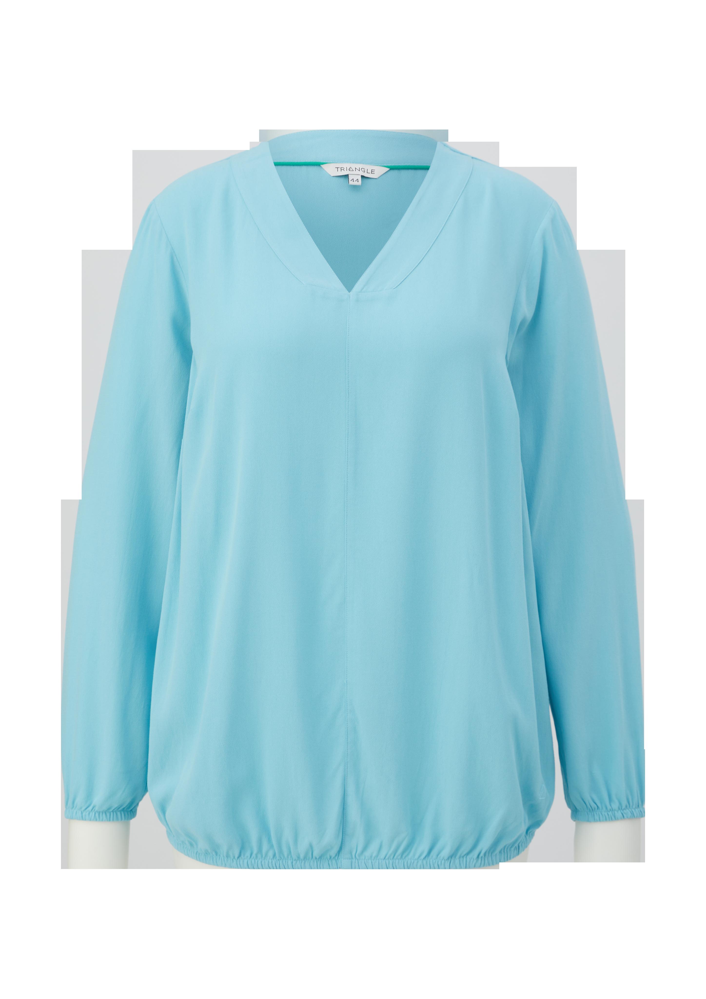 Crêpe-Bluse aus Viskose  2139314-6043