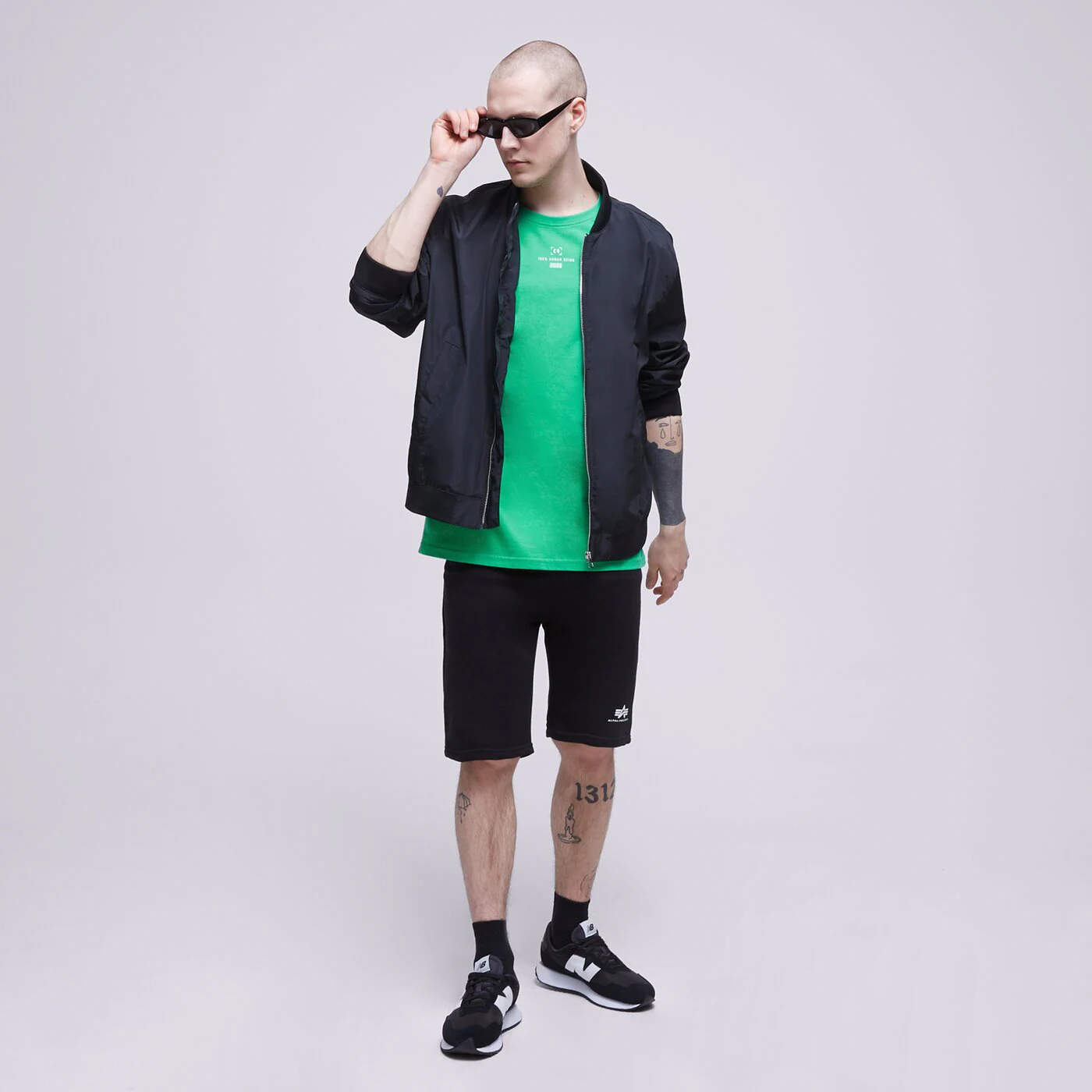 CONFRONT T-SHIRT ESSENTIAL GREEN Grün