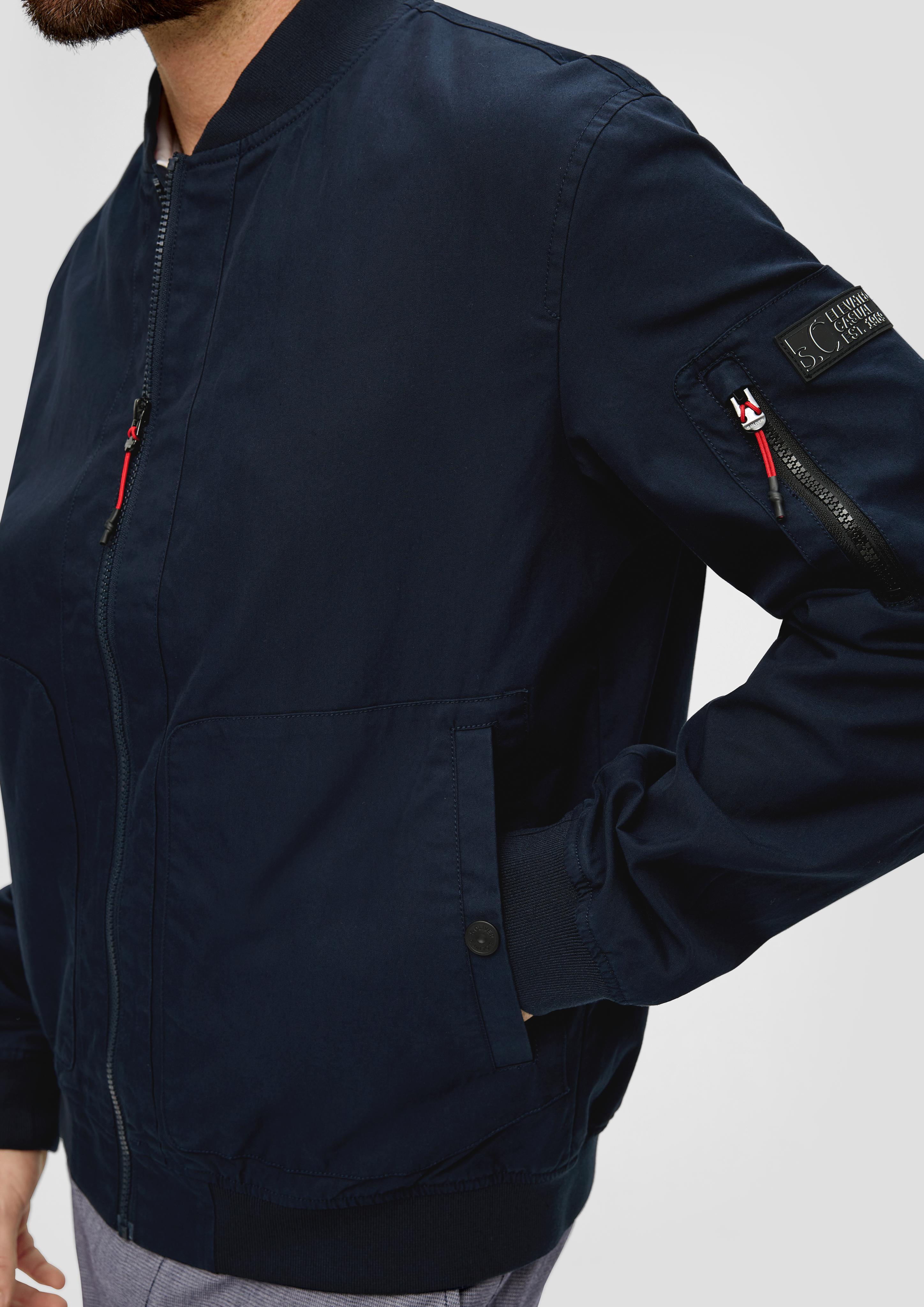 Bomberjacke mit aufgesetzten Taschen  2149036-5978