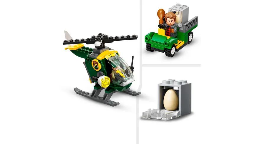 LEGO Jurassic World 76944 T. Rex Ausbruch, Dinosaurier-Spielzeug