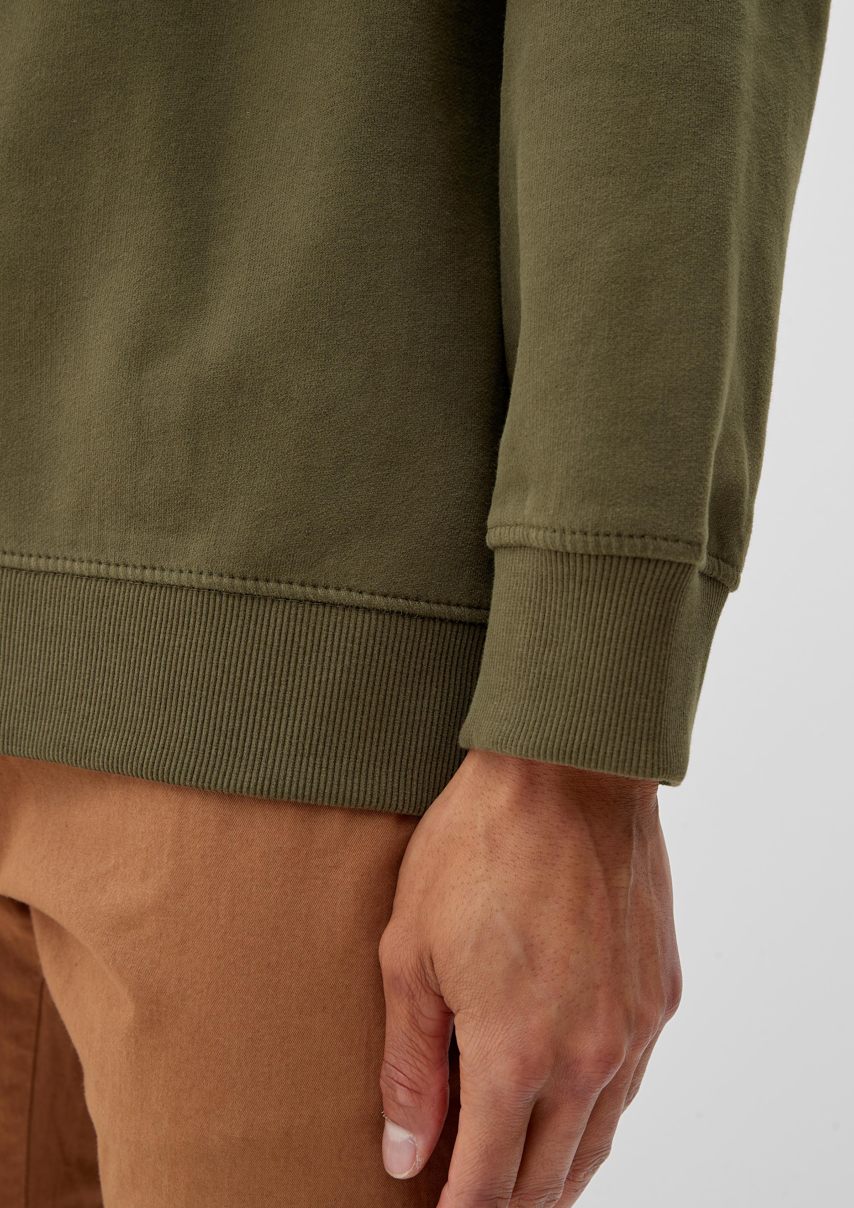 Sweatshirt im Troyer-Look  2121130-7845