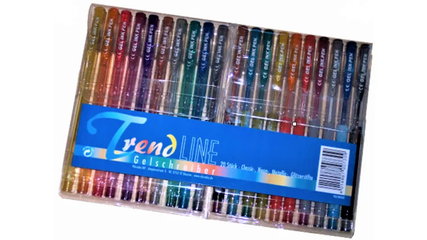 TrendLINE Gelstifte-Set 20er Etui