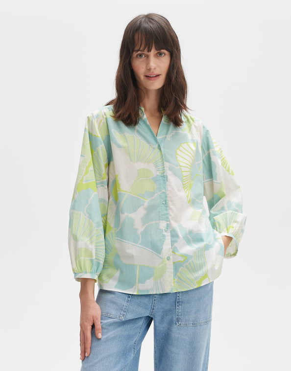 Printbluse Faomi nature
