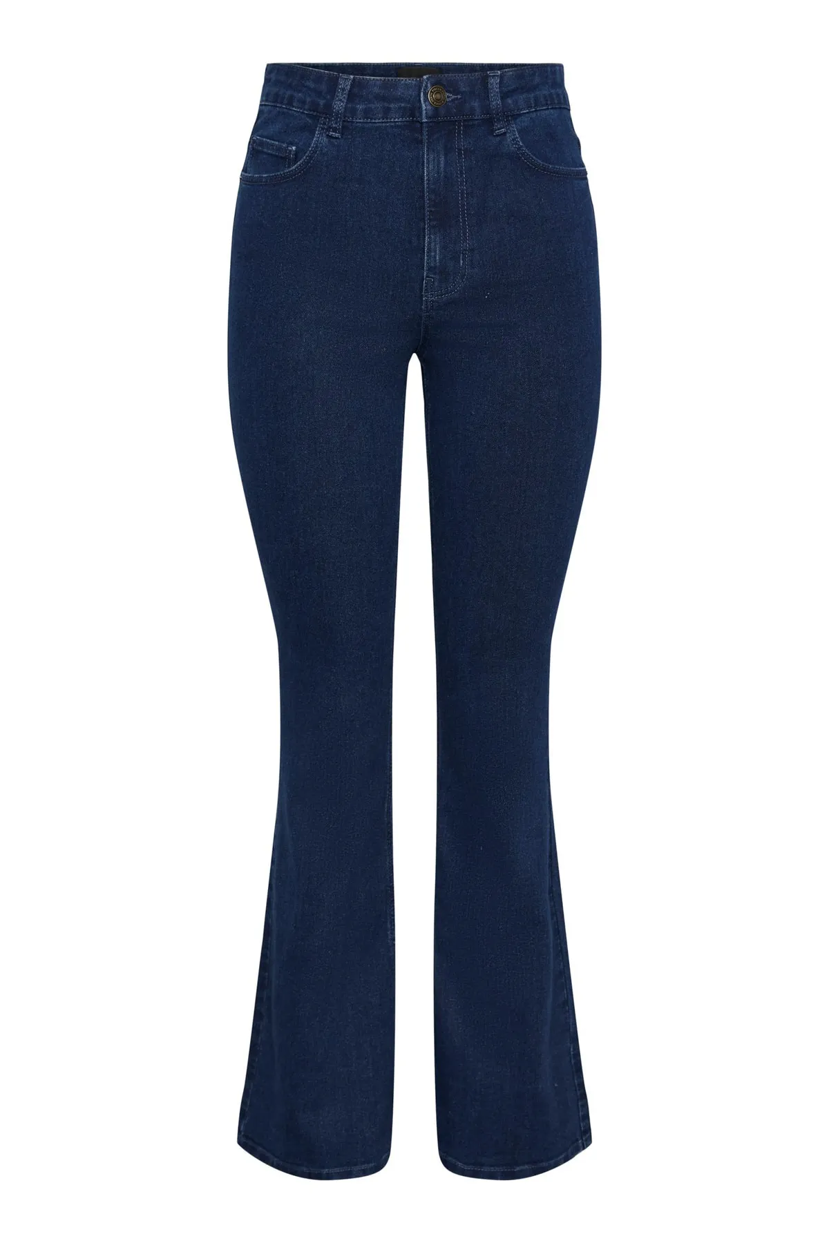 PIECES  Jeans - Dunkelblau - Bootcut