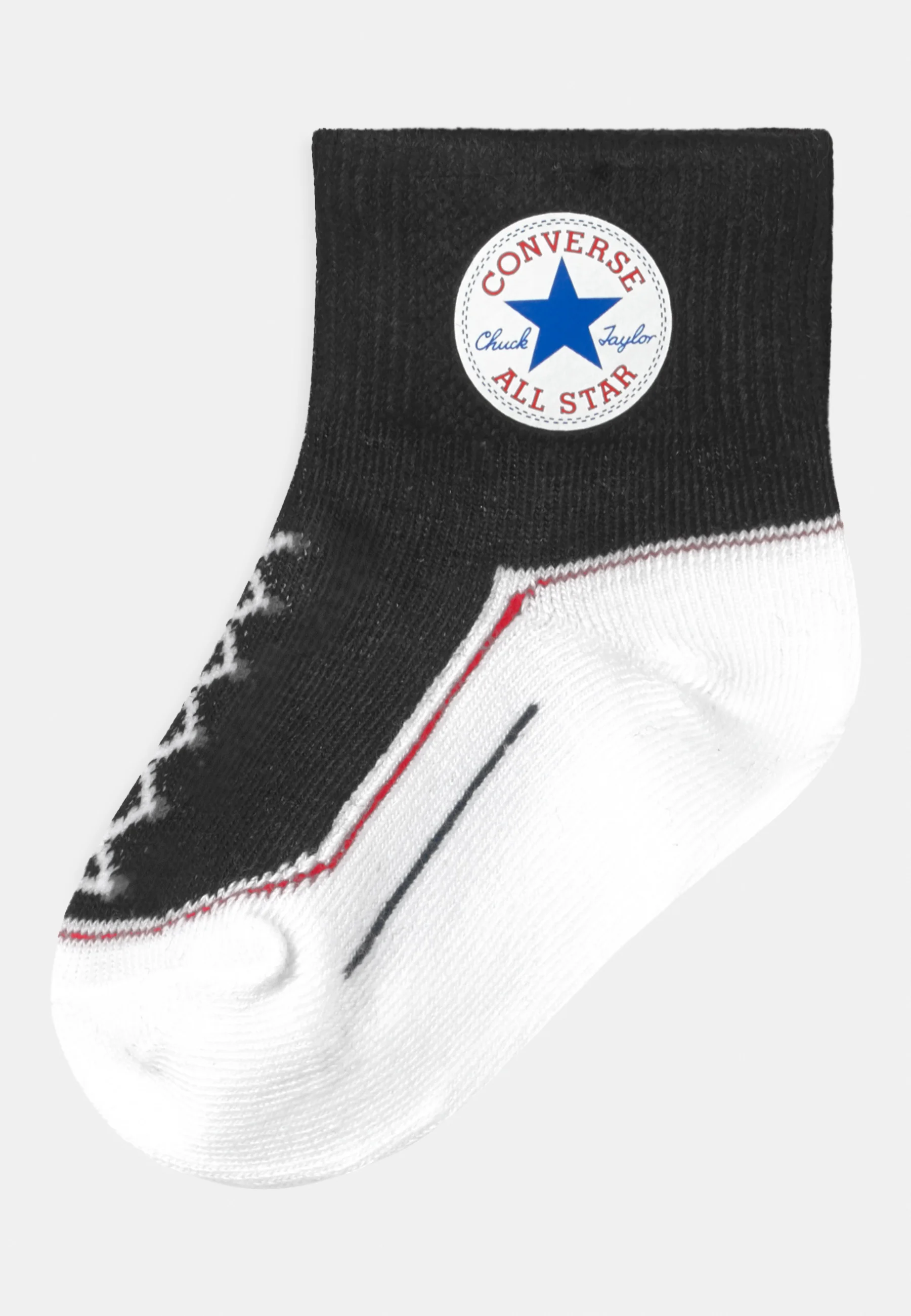 Converse CHUCK INFANT QUARTER PACK DE 3 UNISEX - Calcetines