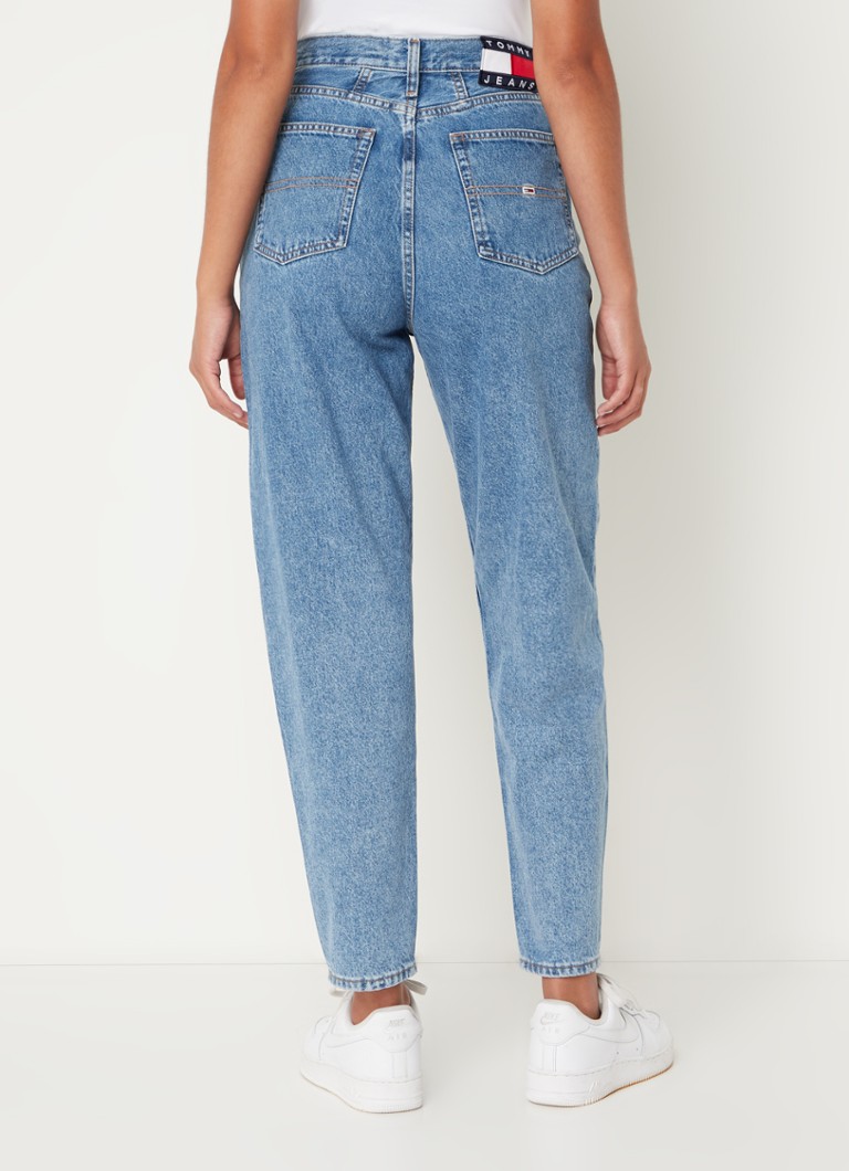Calça jeans Tommy Hilfiger de cintura alta, modelo 