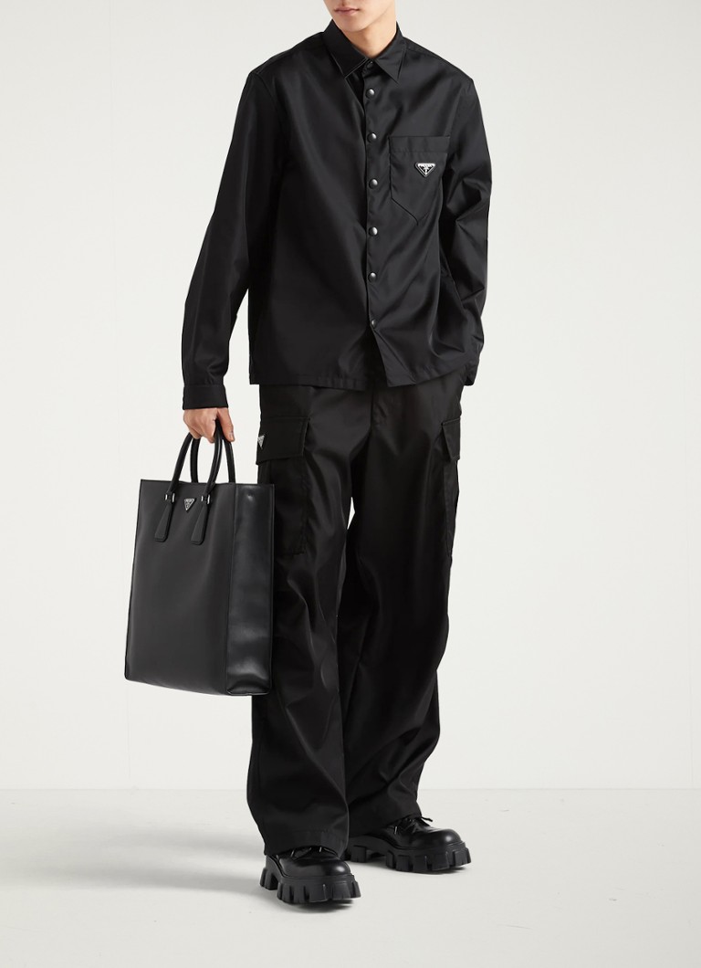 Prada Re-Nylon košulja s logotipom