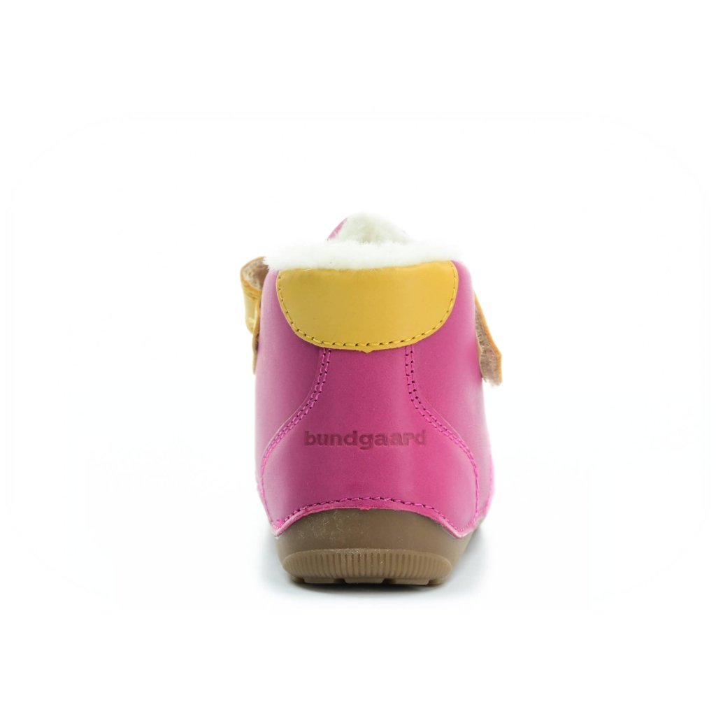 Bundgaard Petit Mid Winter Lace Dark Pink dunkelrosa Barfuß-Stiefeletten