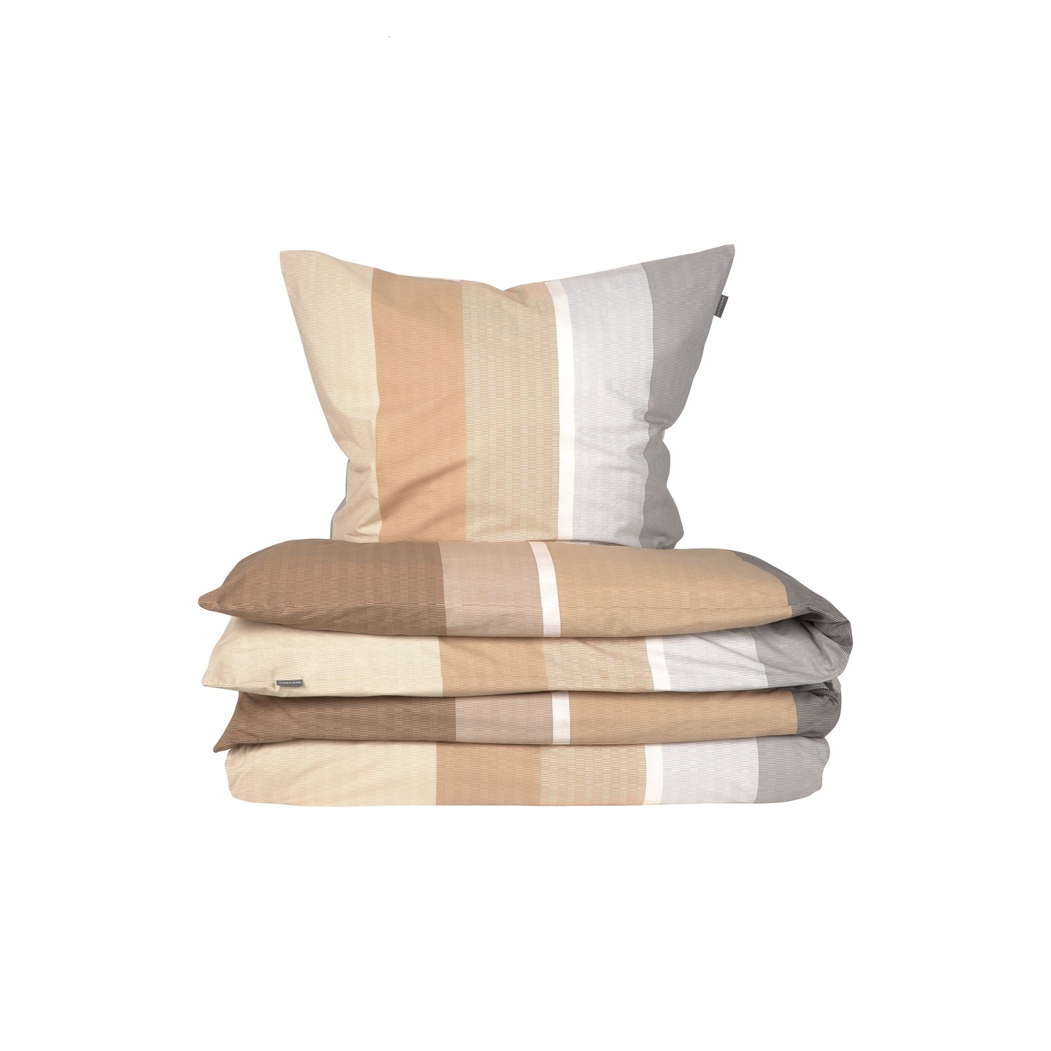 Bettwäscheset Endy Stripes in glatter Renforcé-Qualität