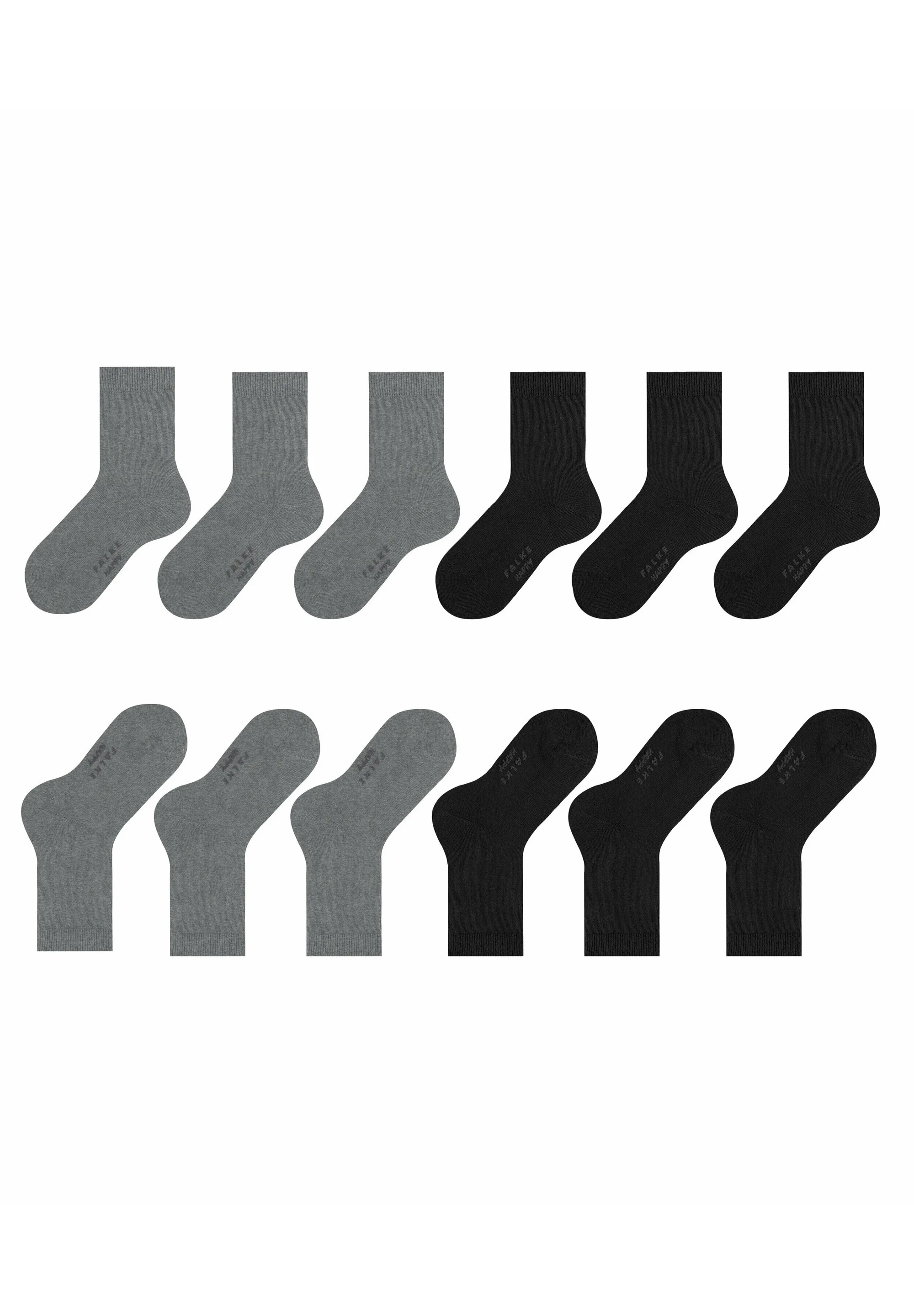 FALKE Happy 6-Pack multipack - Calcetines