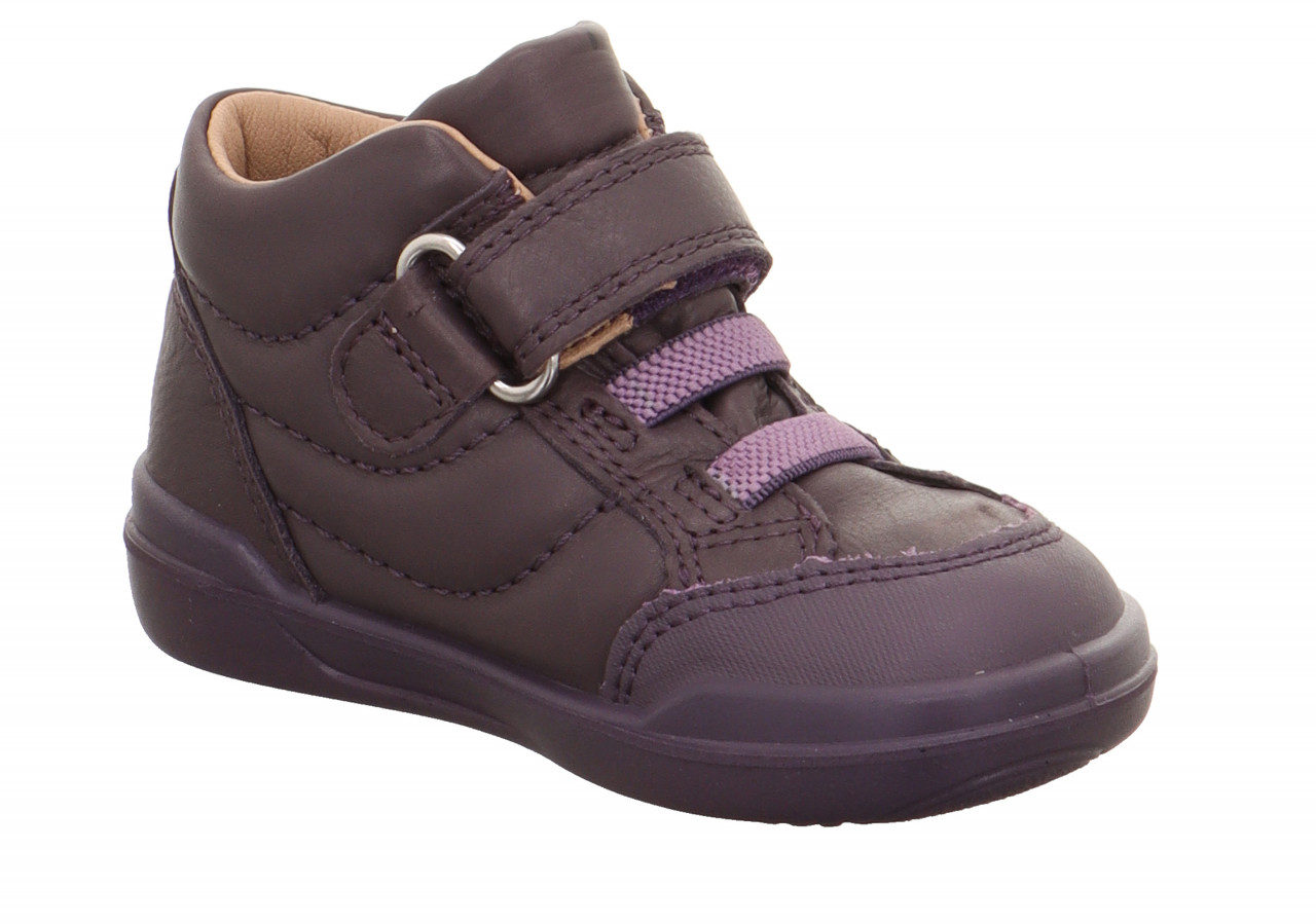 SUPERFREE - Lila Sneaker high mit Klettverschluss