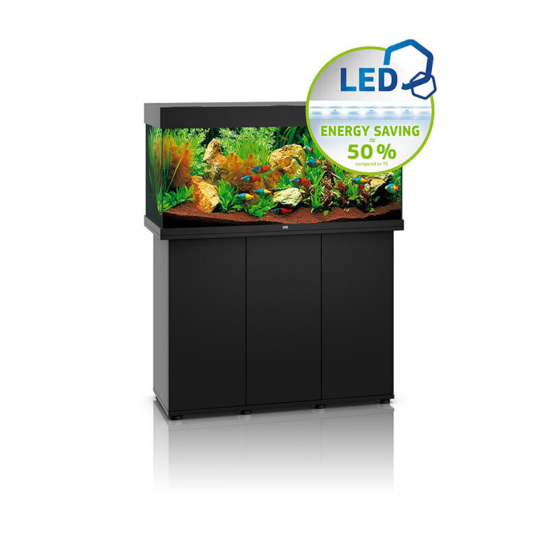 JUWEL Aquarienkombinationen JUWEL Rio 180 LED Kombination schwarz