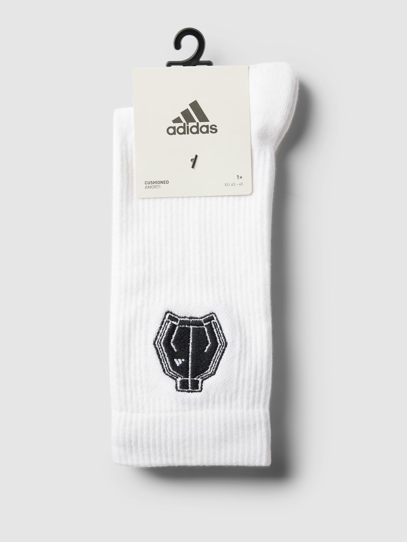 Socken mit Label-Detail in weiß
