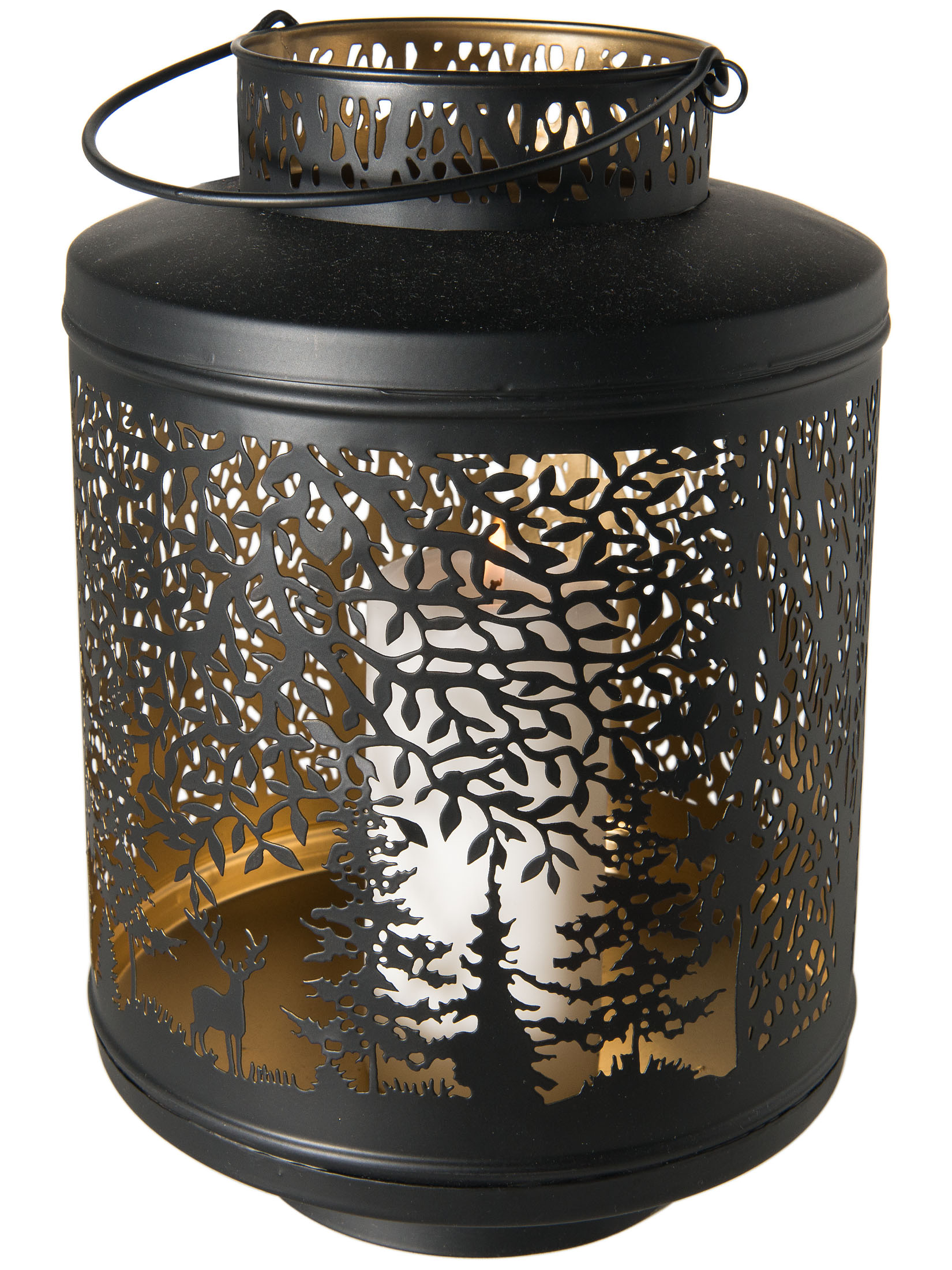 Caliano Laterne, Black/Gold