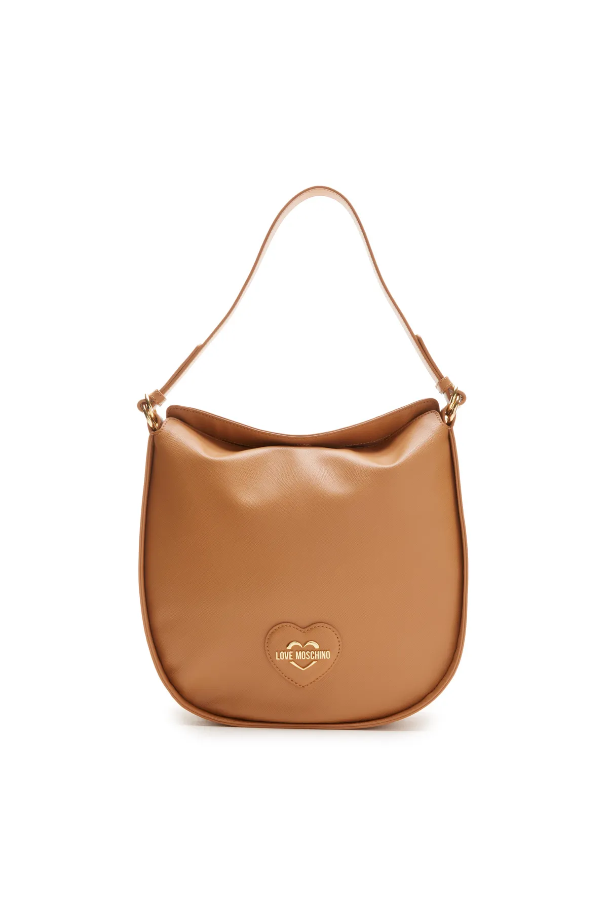 1'ASLAN  Love Moschino Saffiano Damen Schultertasche Braun Jc4265pp0ikl0226