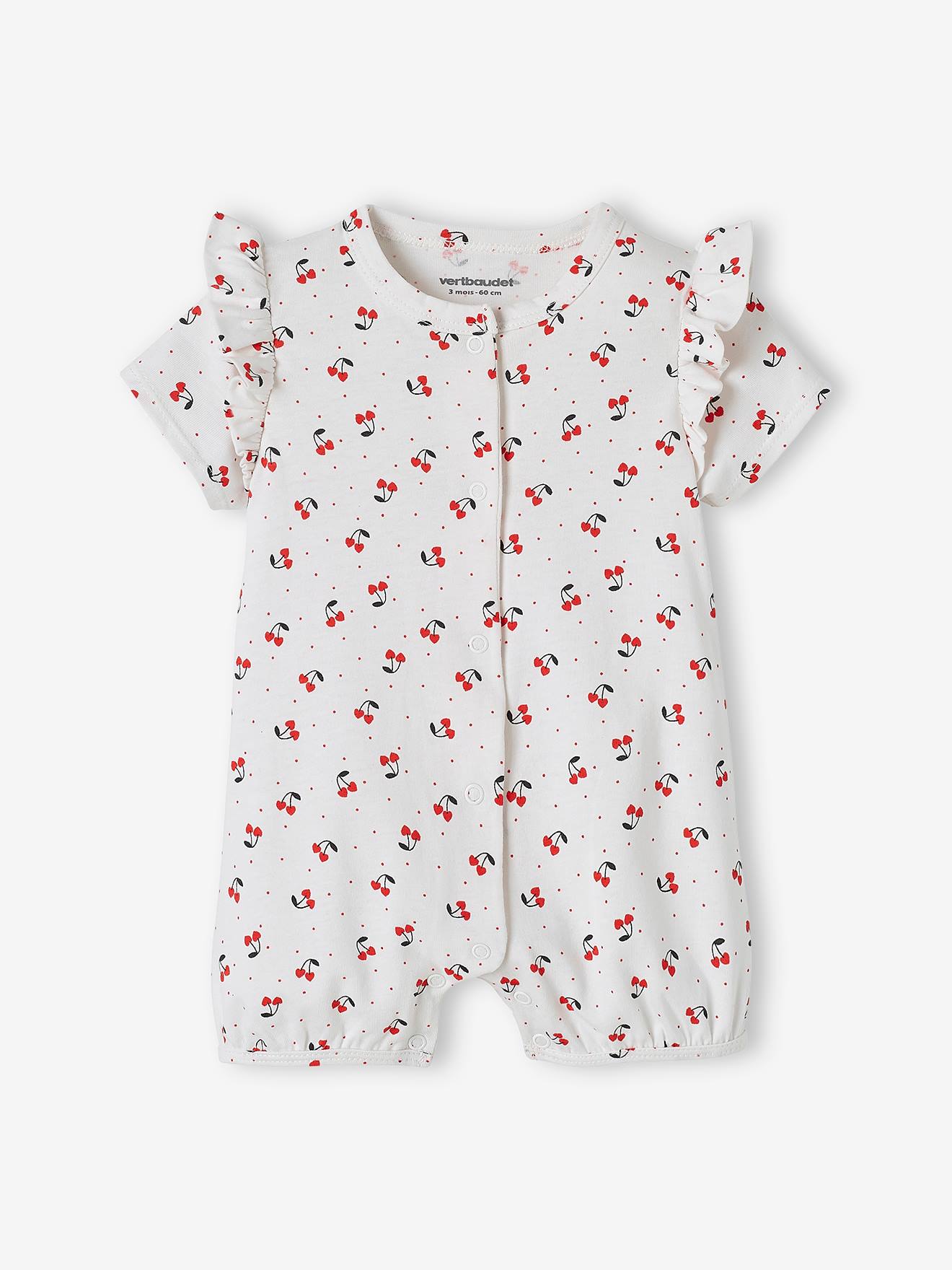 Lot de 2 pyjamas combishort bébé fille lot encre