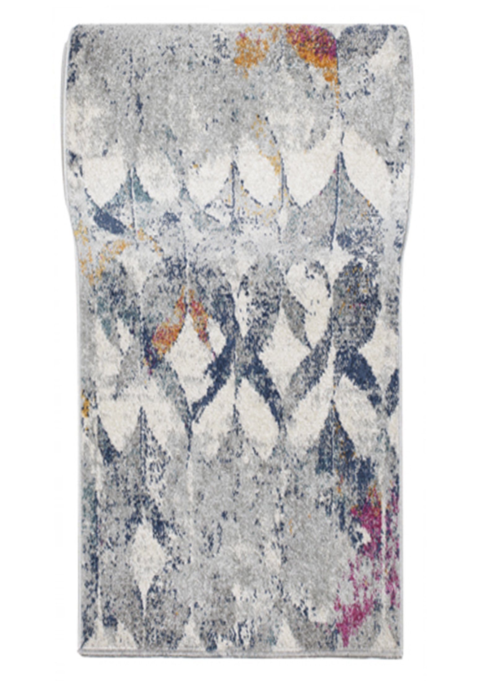 Läufer Läufer Flurläufer Modern Abstraktes Teppichläufer 80 cm Breit, Mazovia, 80 x 100 cm, Kurzflor, Meterware, Höhe 9 mm, Kurzflor - niedrige Florhöhe