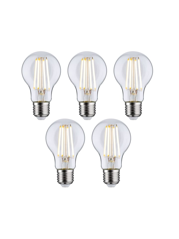 paulmann Bundle 5er Pack LED Eco-Line AGL E27 525 2,5W 3000K klar 230V A günstig kaufen onesize