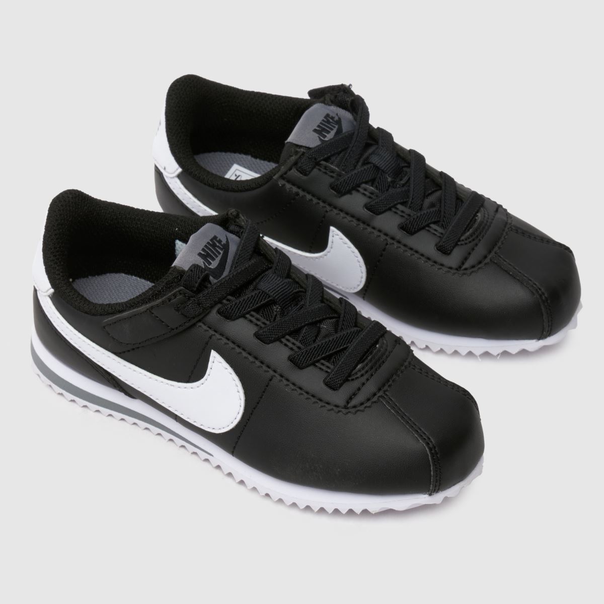 Črno-beli športni copati Nike Cortez Junior