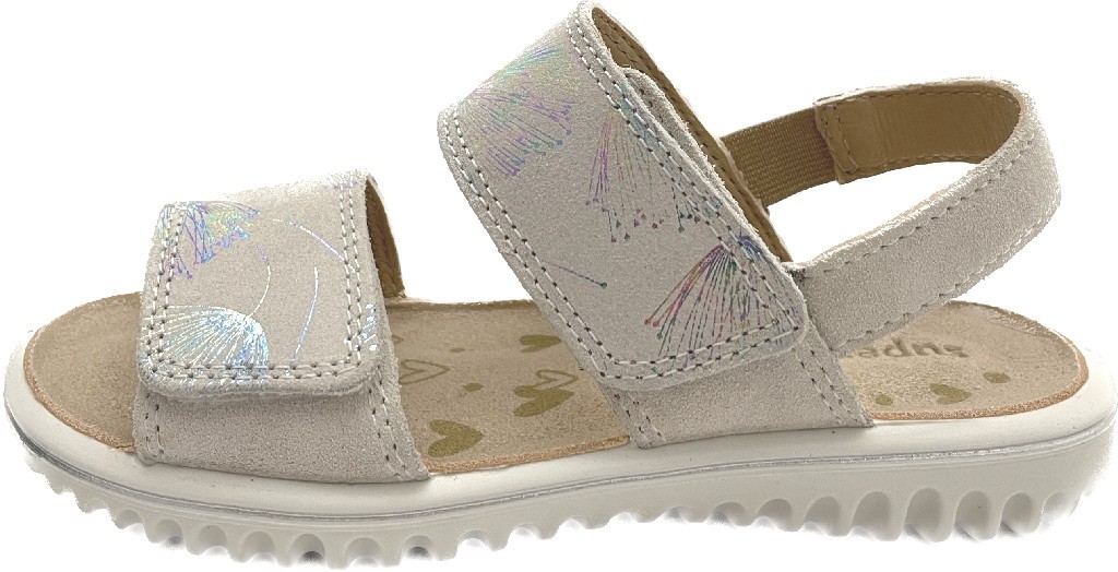 SUPERFIT Mädchen Sandalen weiss