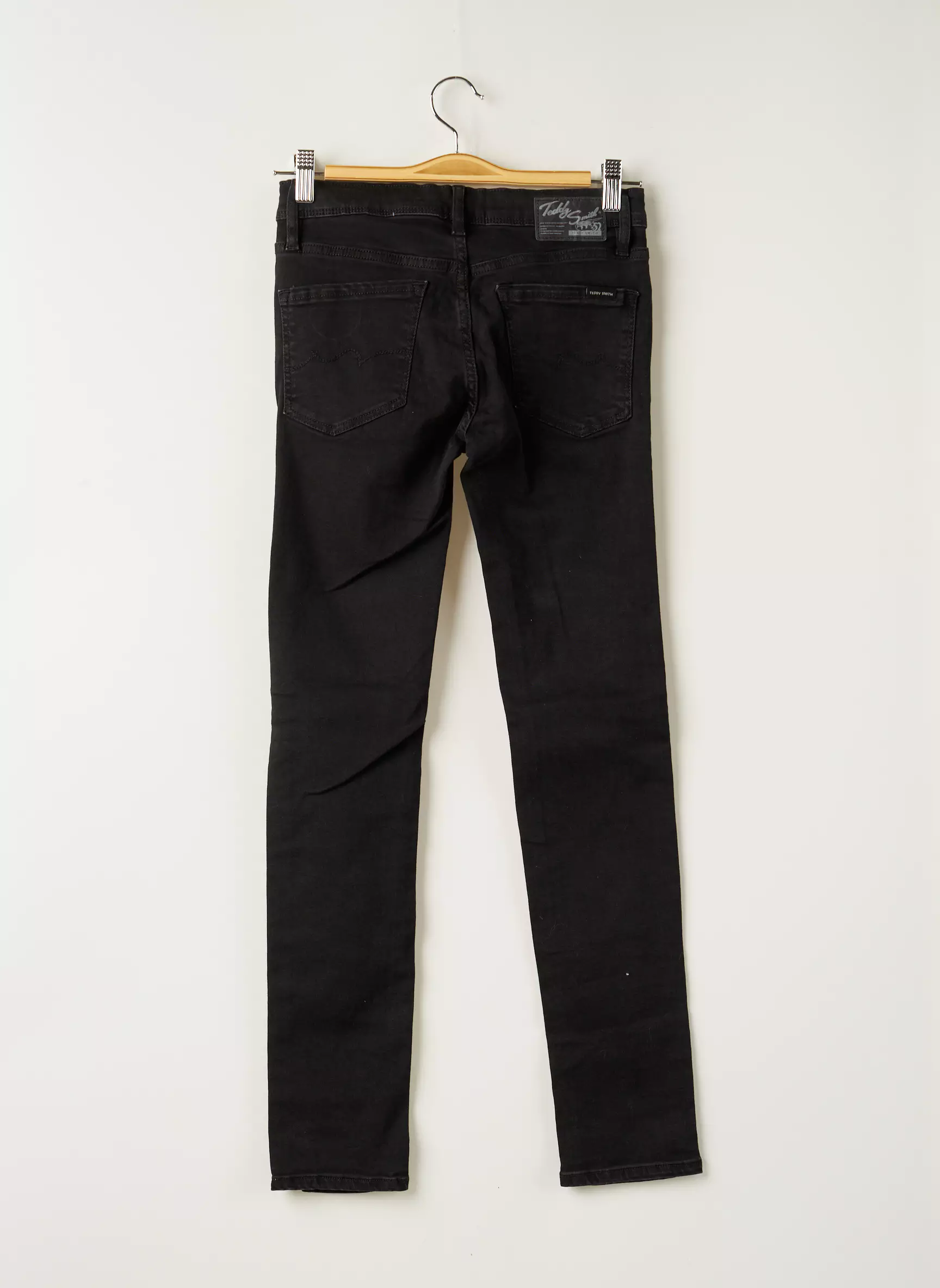Teddy Smith Jeans Coupe Slim Garcon couleur noir