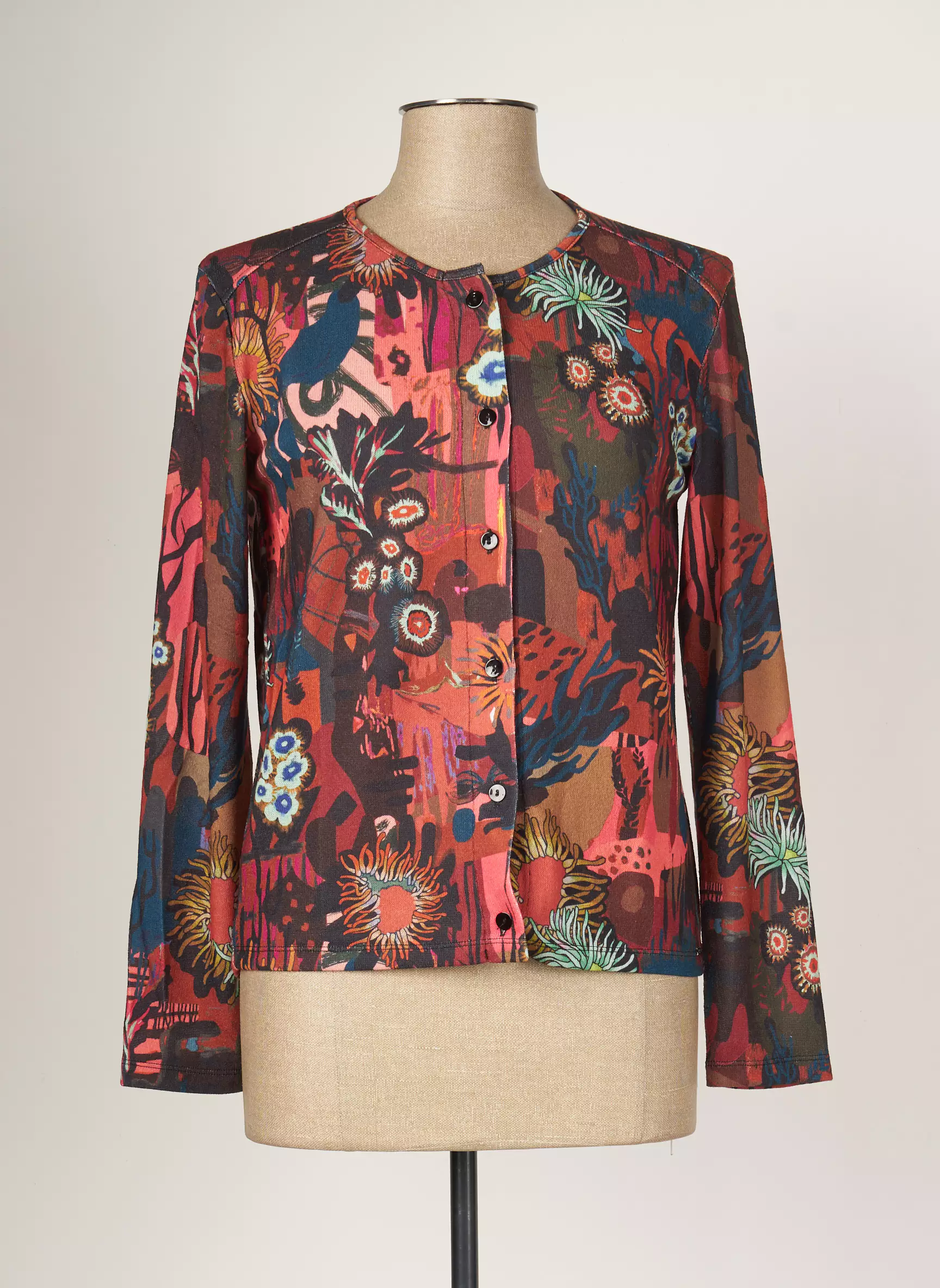 Maloka Cardigans Femme couleur marron