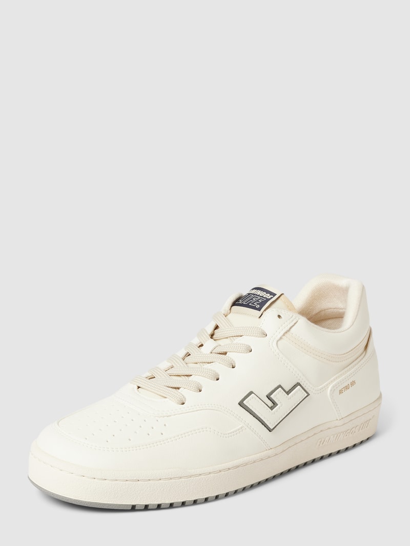 Sneaker mit Label-Details Modell 'RETRO 90s' in weiß