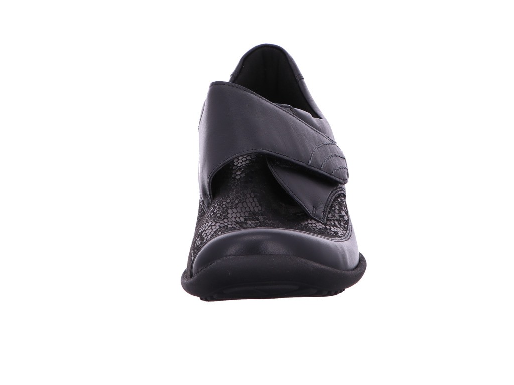 WALDLÄUFER Sportliche Slipper schwarz K01304
