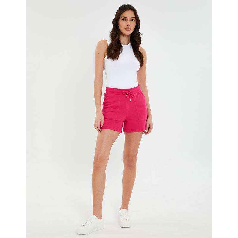 Threadbare THB Spencer Jersey Tie Waist Short Shorts Damen