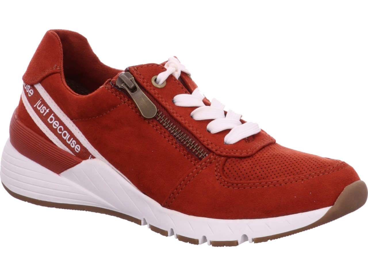 MARCO TOZZI Komfort Schnürer braun Sneaker