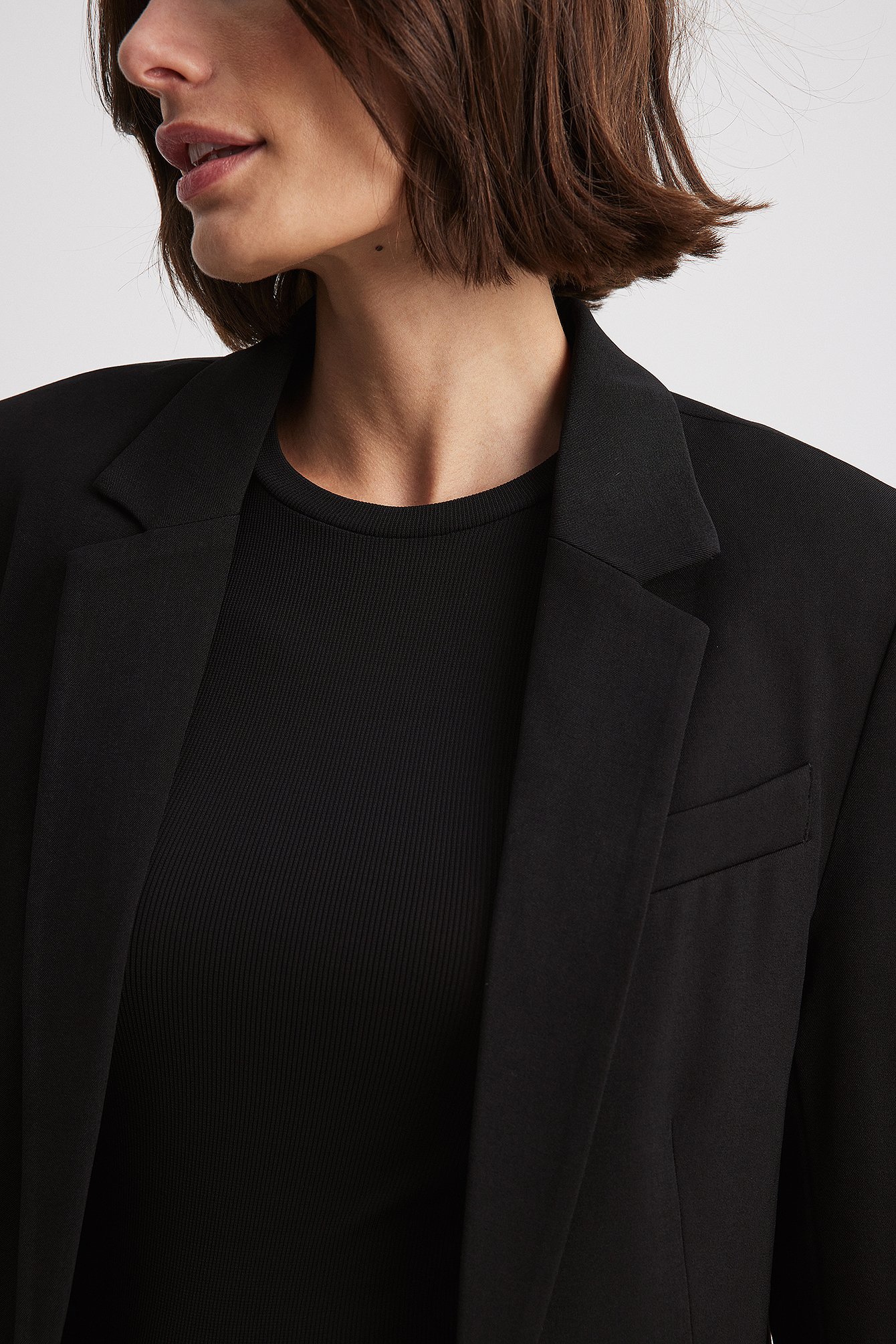 Klassischer offener Blazer