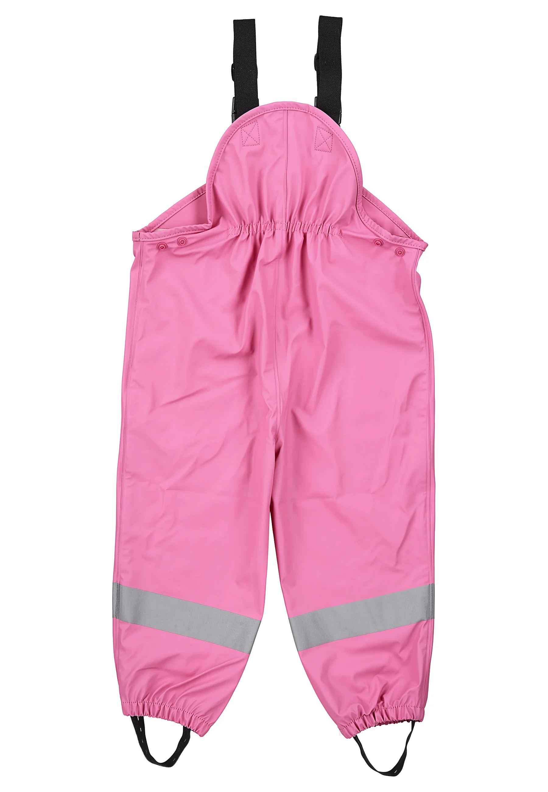 Regenträgerhose ungefüttert mit Reflektoren, uni