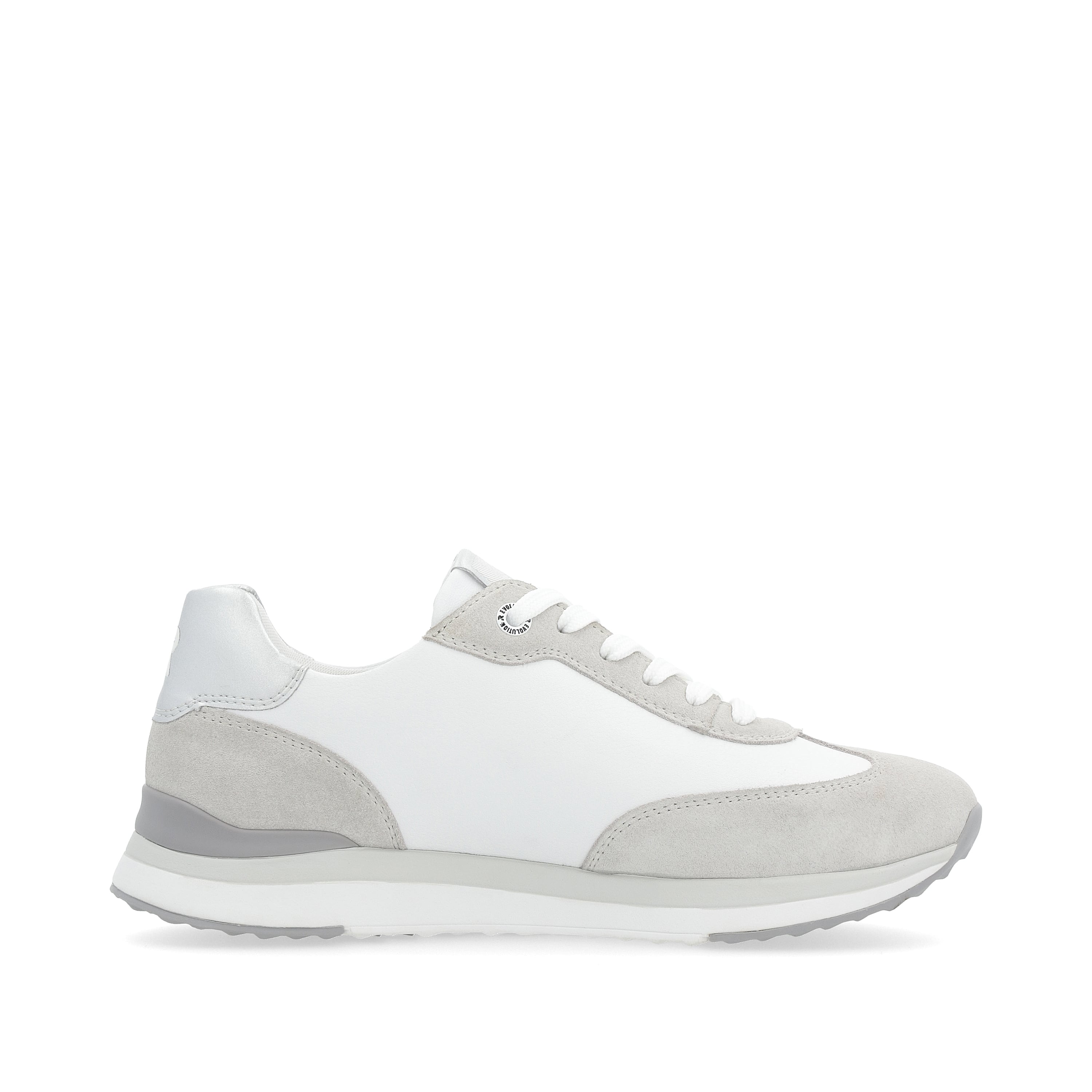 Rieker Damen Sneaker Low pearl-white clay-beige