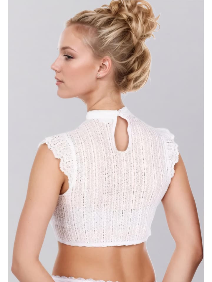 Stockerpoint Stockerpoint Dirndlbluse Lenka in creme günstig kaufen