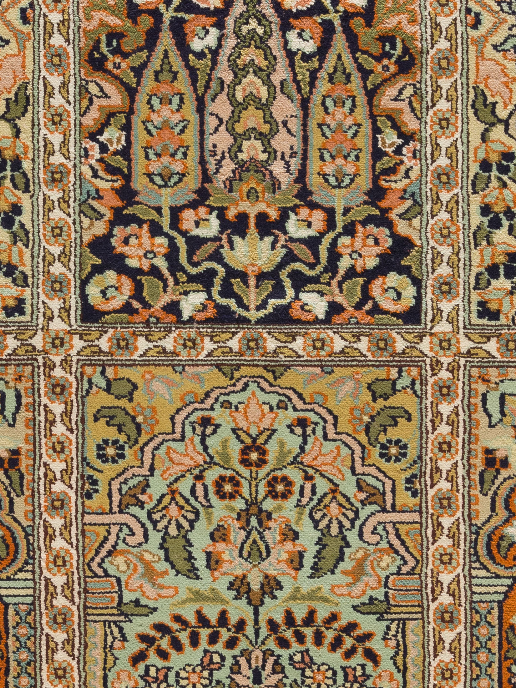 Kaschmir Seide 18/18 ca. 124 x 187 cm, Unikat / Einzelstück