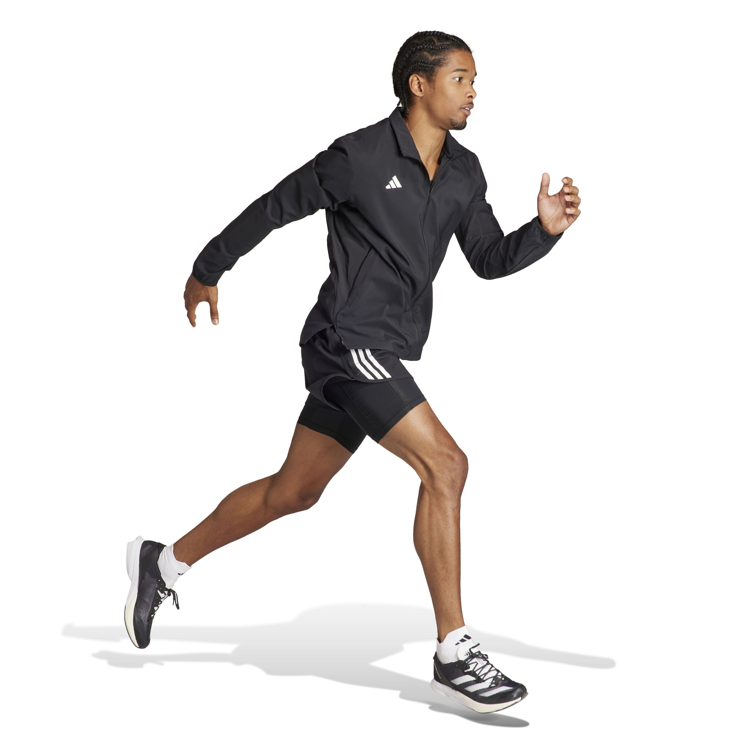 Adizero E Laufjacke Herren - Schwarz