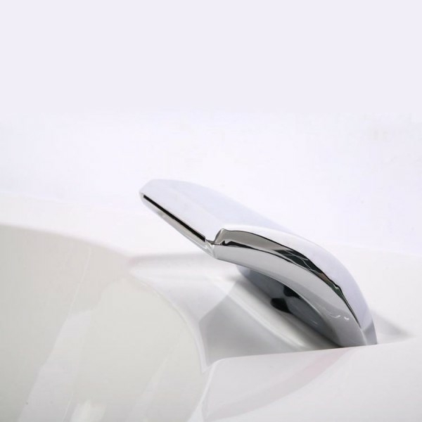 PureHaven Whirlpool 182x90cm Reinigungsprogramm & Lichttherapie elegantes Design Wasserfall 12 Hydrojets