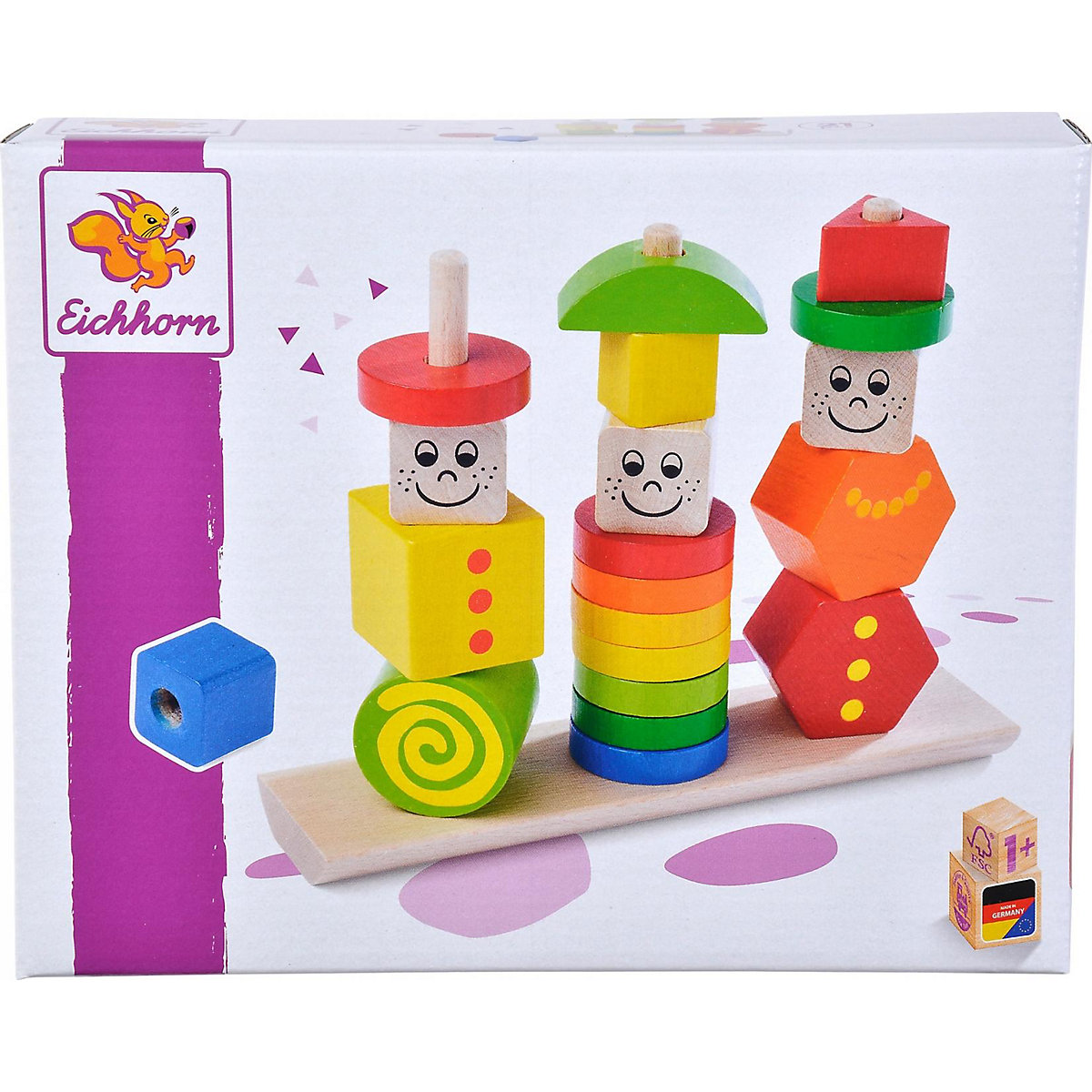 Figuren-Steckpuzzle, 20-tlg.