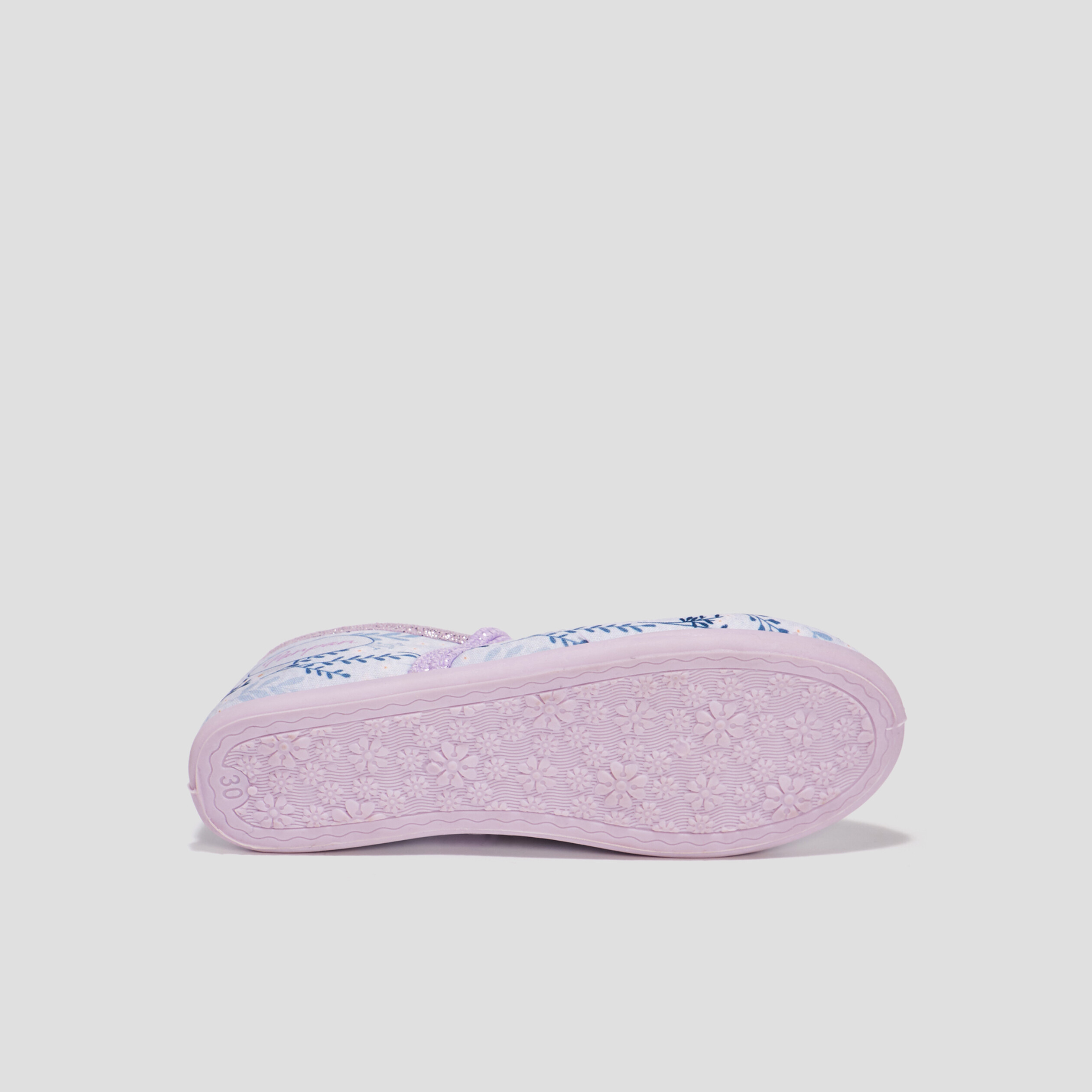 Chaussons ballerines Bambi mauve fille | La Halle