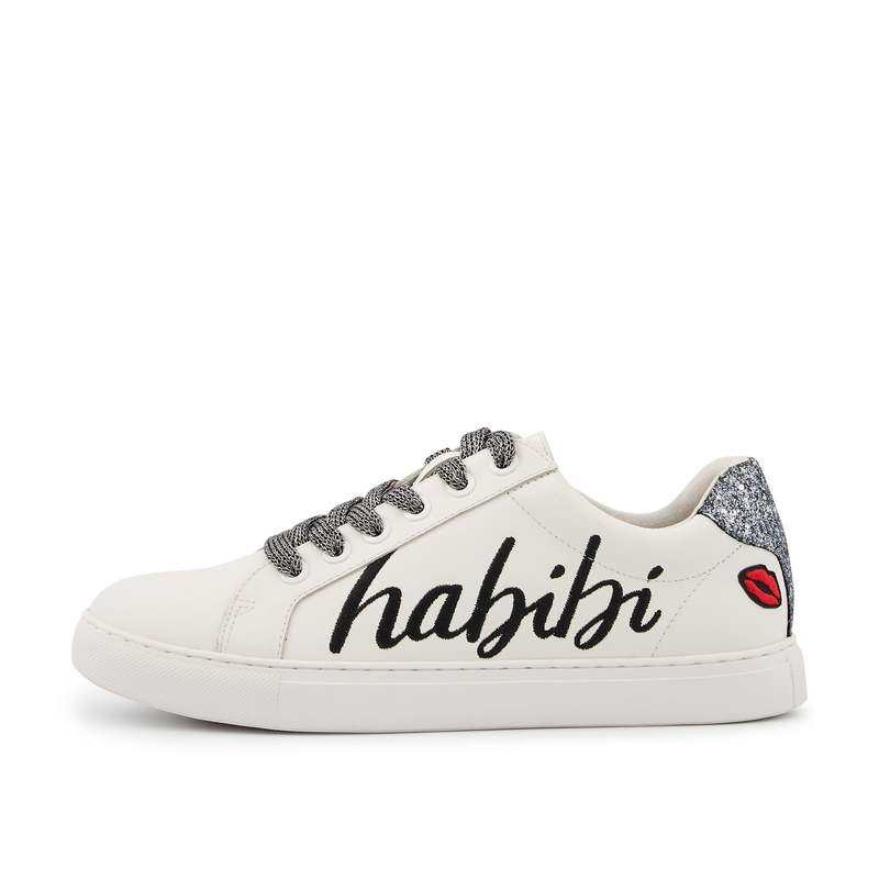 Baskets en cuir Simone habibi