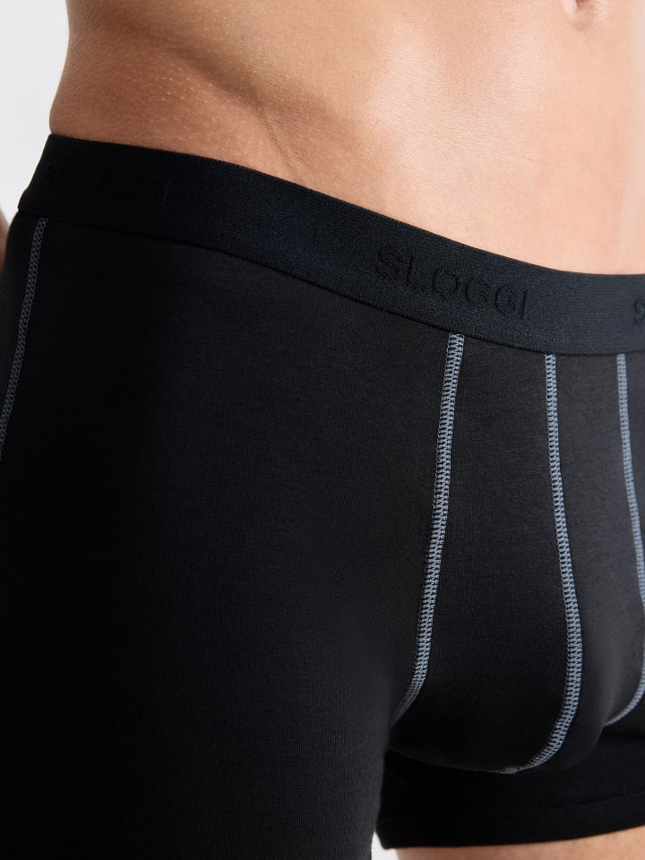 Sloggi Retro Pants 24/7 in Black günstig kaufen