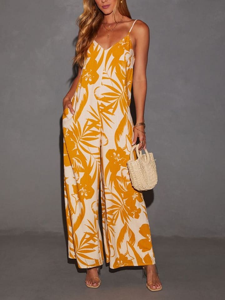 LA Angels Jumpsuit in Orange günstig kaufen