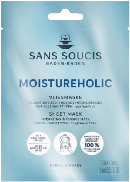 Sans Soucis Vliesmasken Moistureholic Tuchmaske