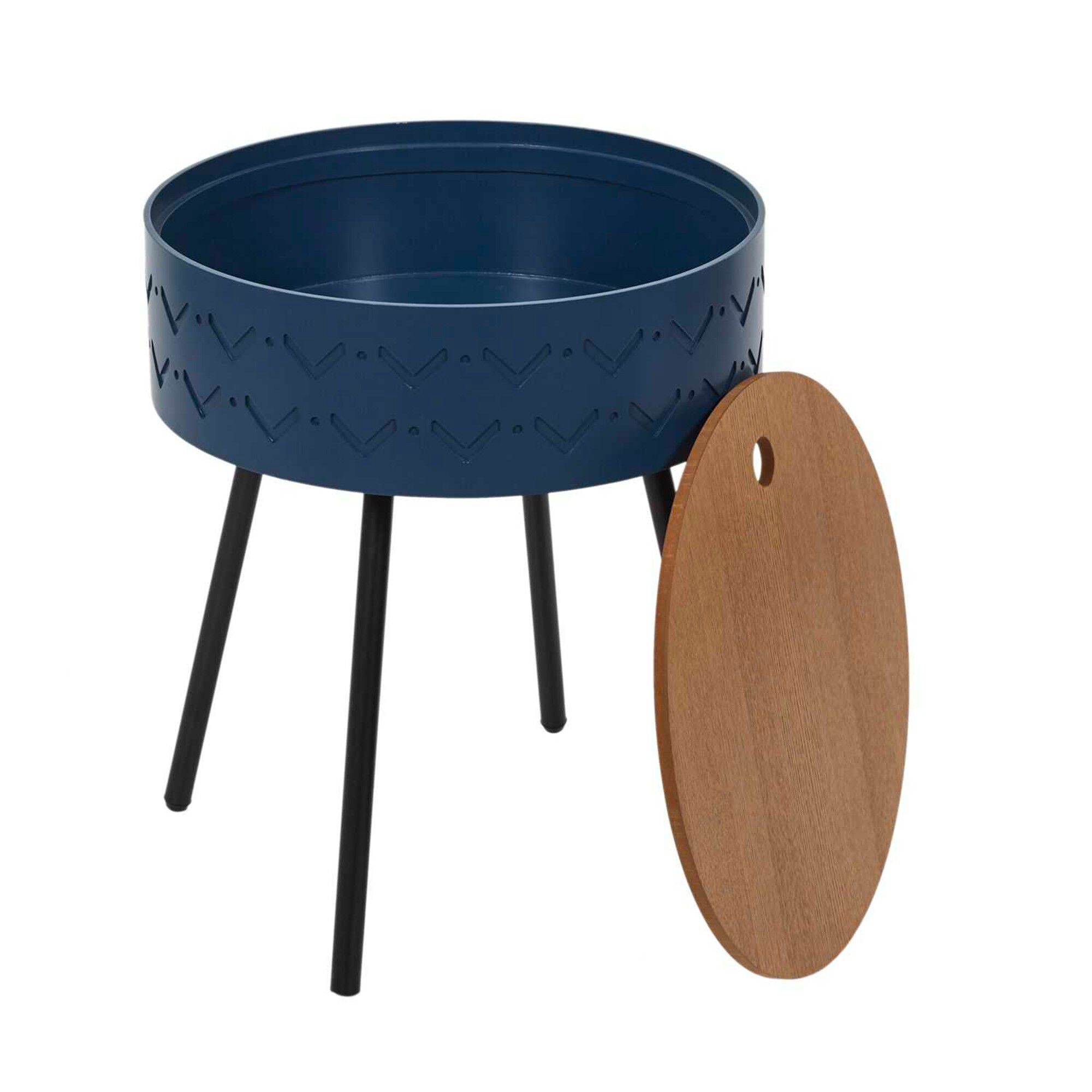 Table d’appoint-coffre déco