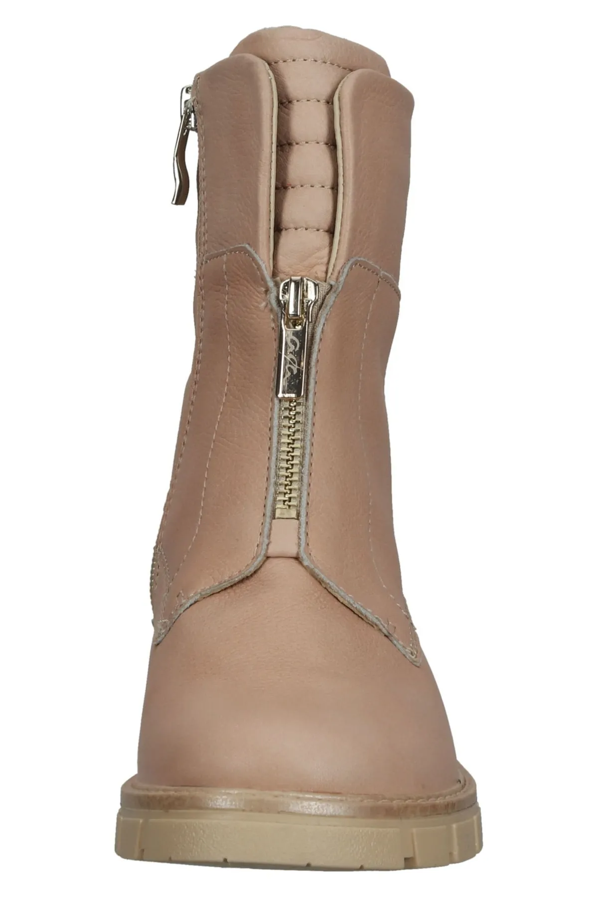 ARA  Stiefelette - Beige - Blockabsatz