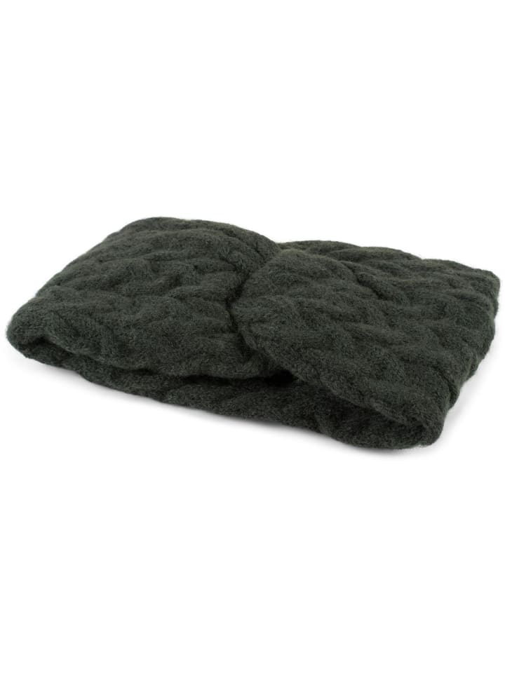 styleBREAKER Strick Stirnband in Oliv günstig kaufen onesize