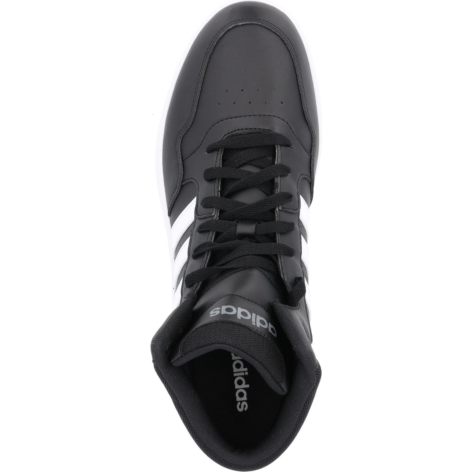 Adidas Hoops 3.0 MID M, Sneakers High, Herren, core black/ftwr white/grey six