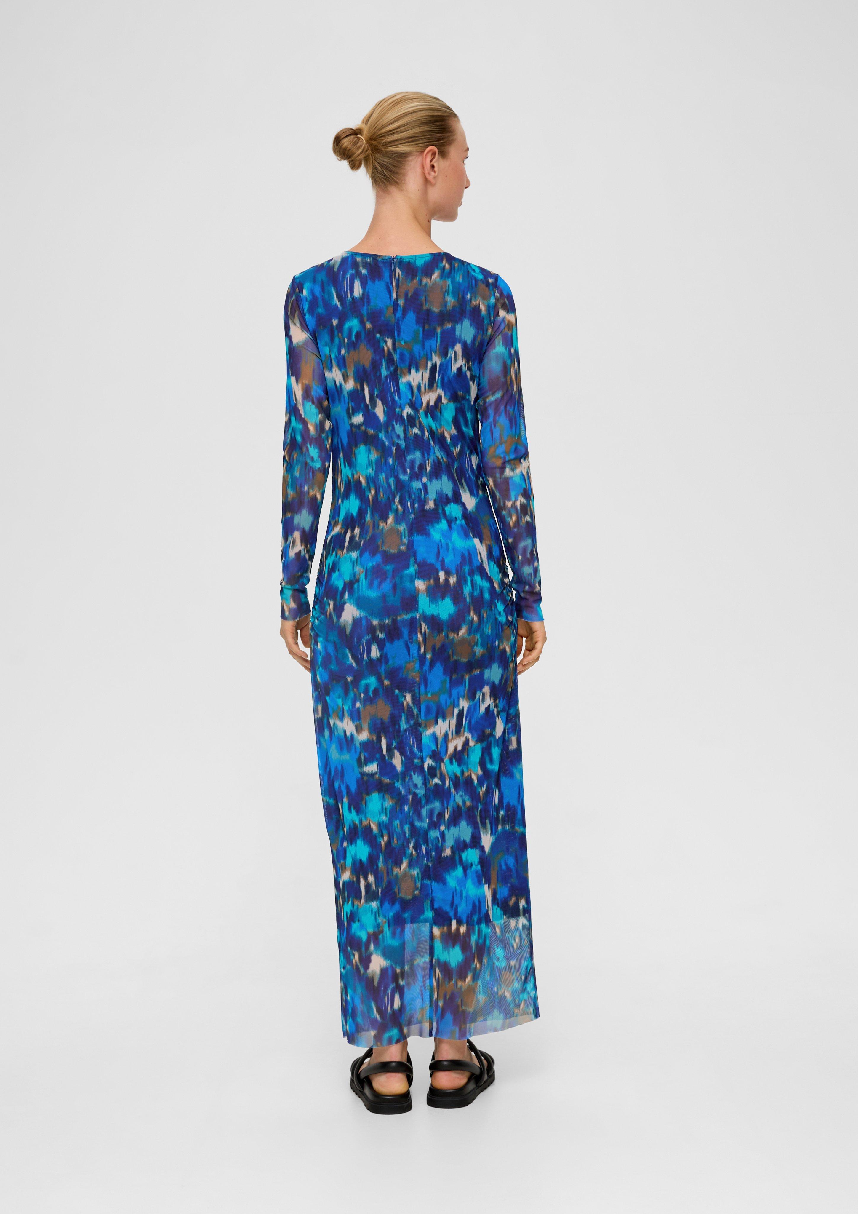Maxikleid aus stretchigem Mesh  2136268-59A0